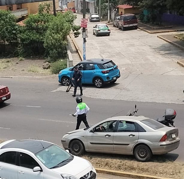 Choque en el bulevar Banderilla deja dos lesionados