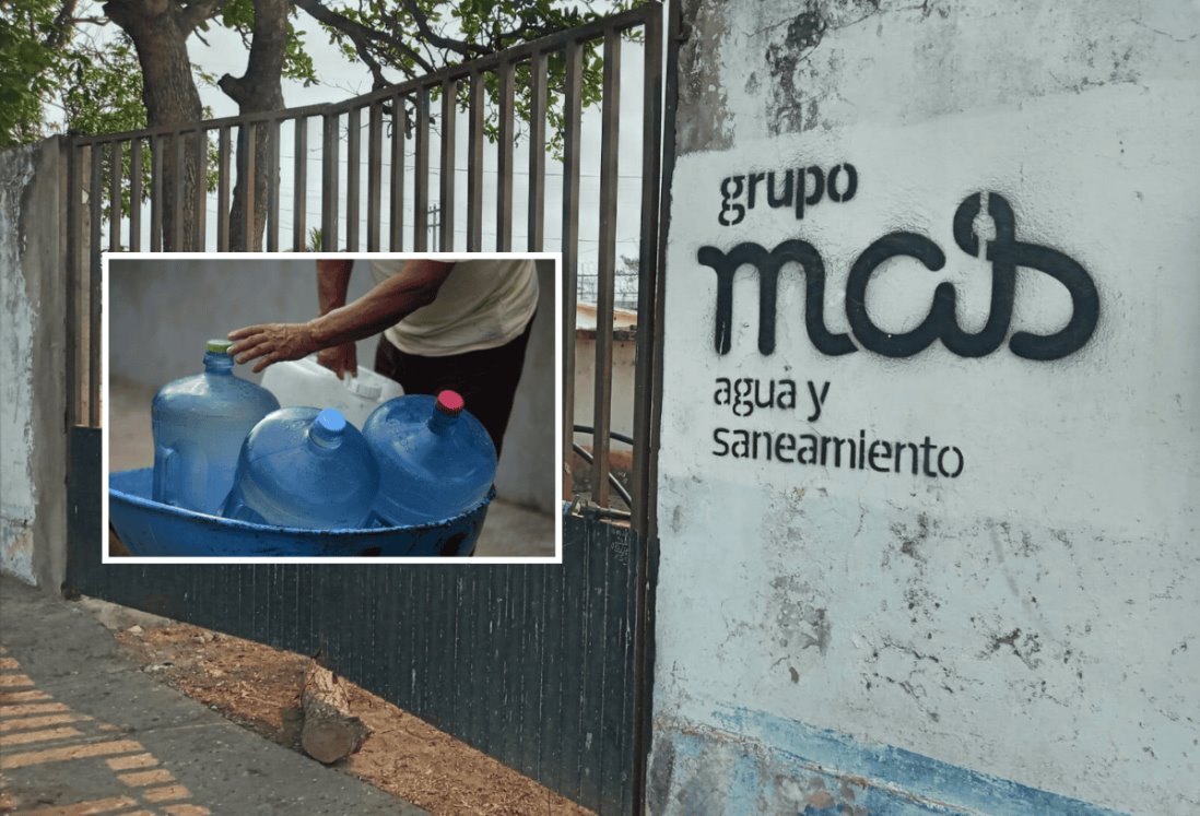 Falta de agua en Veracruz: En este horario puedes rellenar tus botes de agua en los pozos de Grupo MAS