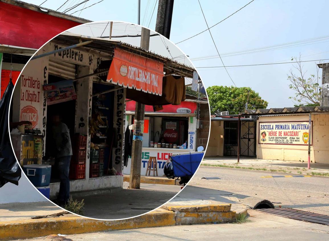 Cobro de piso en primaria genera estos daños colaterales en Coatzacoalcos l VIDEO