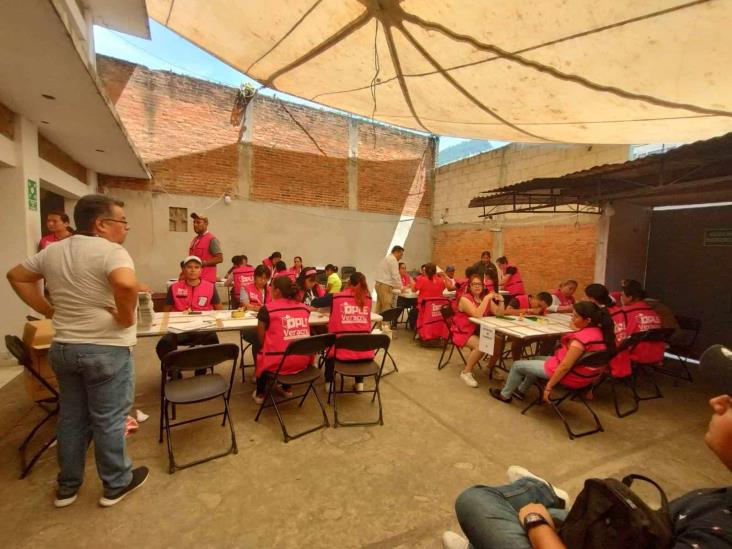 Alista OPLE simulacros del PREP en Río Blanco