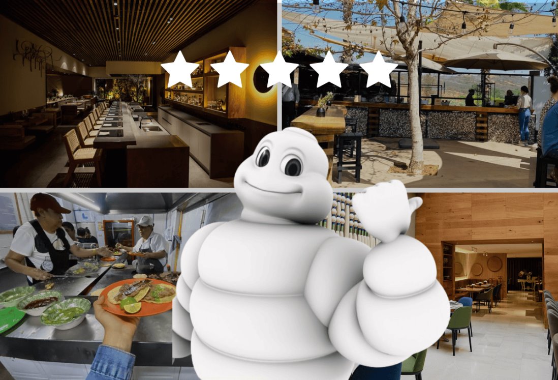 Estos son los restaurantes con Estrellas Michelin en México