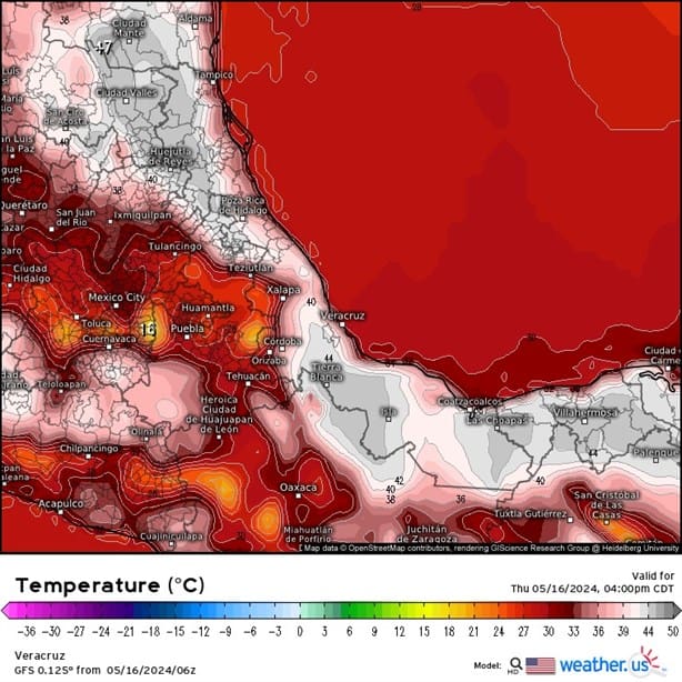 Así estará el clima en Veracruz este jueves 16 de mayo
