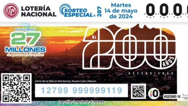 Cae premio de la Lotería Nacional en el puerto de Veracruz