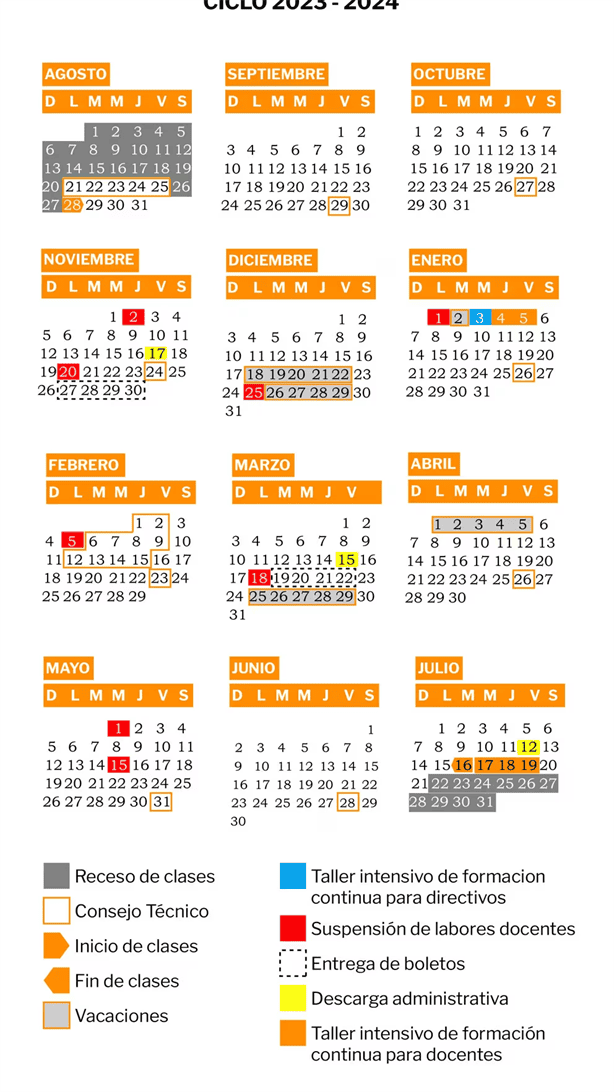 Calendario de la SEP: En estos días de junio NO habrá clases 