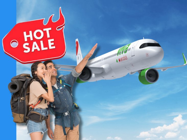 ¿Vas a viajar? Viva Aerobus remata estos vuelos por el HOT SALE