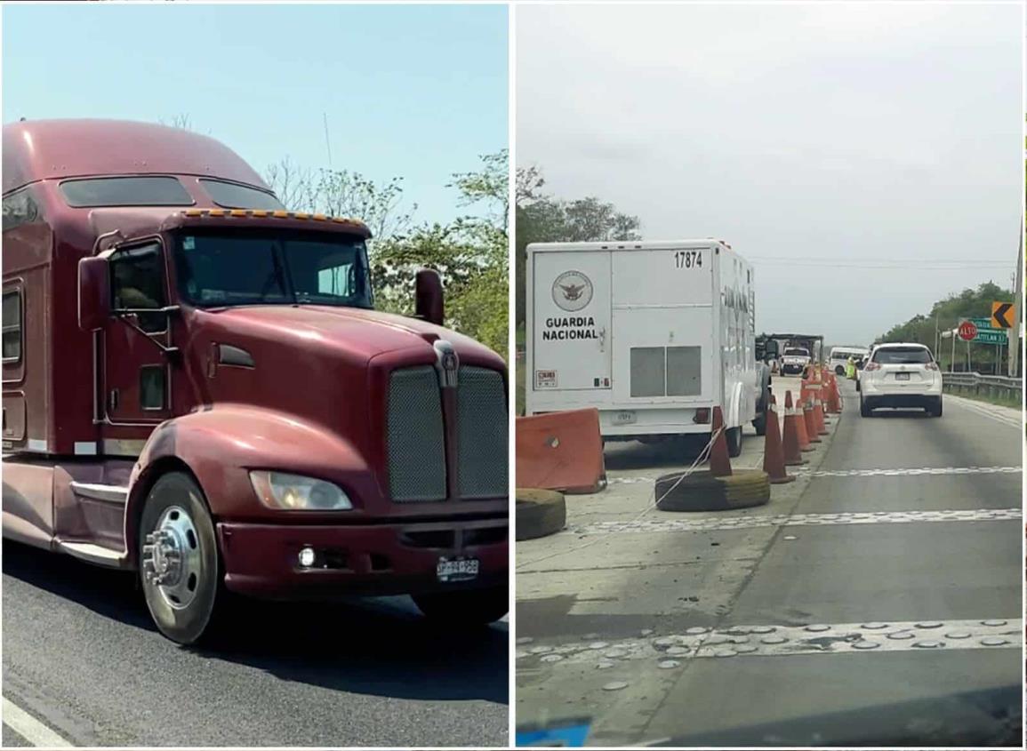 Delincuencia vuelve al acecho en limites de Veracruz, Chiapas y Tabasco; atacan a balazos a transportistas | VIDEO