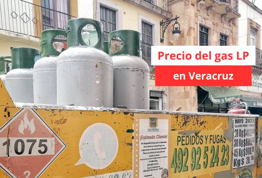 Conoce los precios del gas LP en Veracruz y Boca del Río del 19 al 25 de mayo