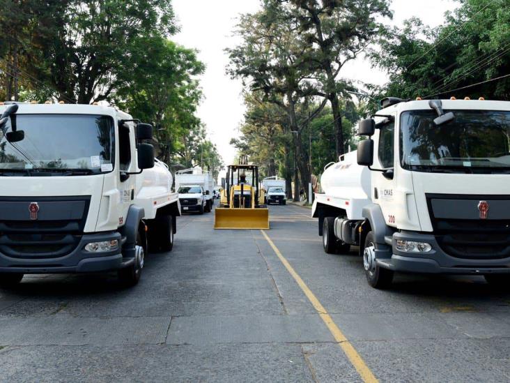 Ponen en servicio 12 vehículos  en la CMAS en Xalapa