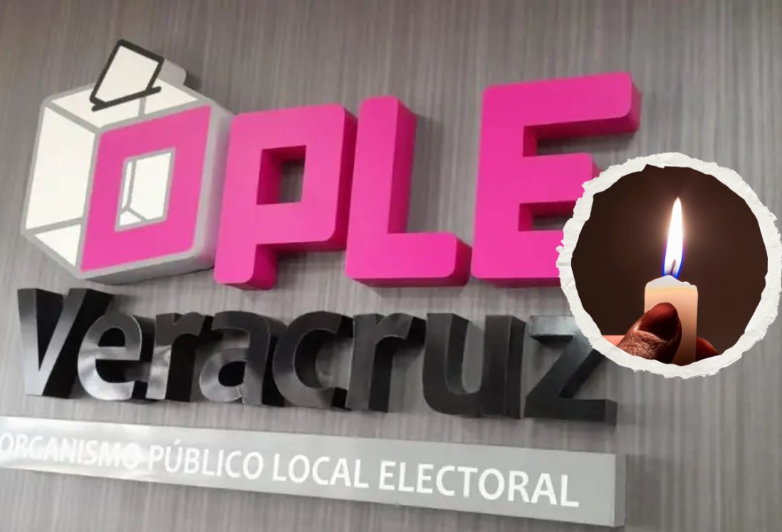 OPLE en alerta ante probables apagones durante elecciones en Veracruz
