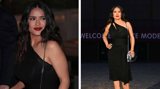 Salma Hayek y Eiza González posan juntas en desfile Gucci y enloquecen a sus fans