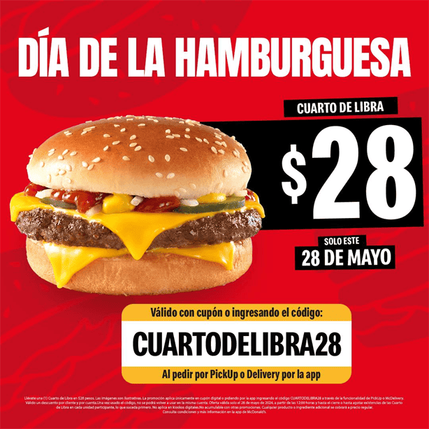 Las mejores promociones para el Día de la Hamburguesa 2024 en México