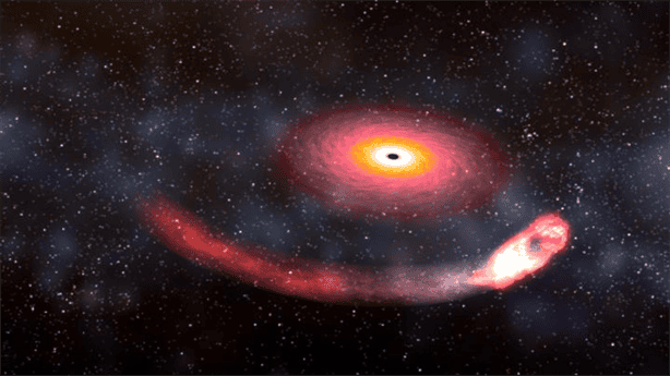 La NASA muestra cómo sería caer en un agujero negro | VIDEO