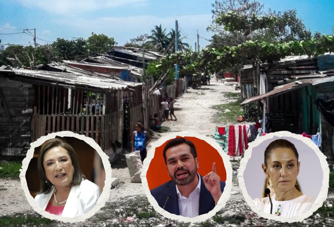 Rocío Nahle vuelve a salir "salpicada" en el tercer debate presidencial