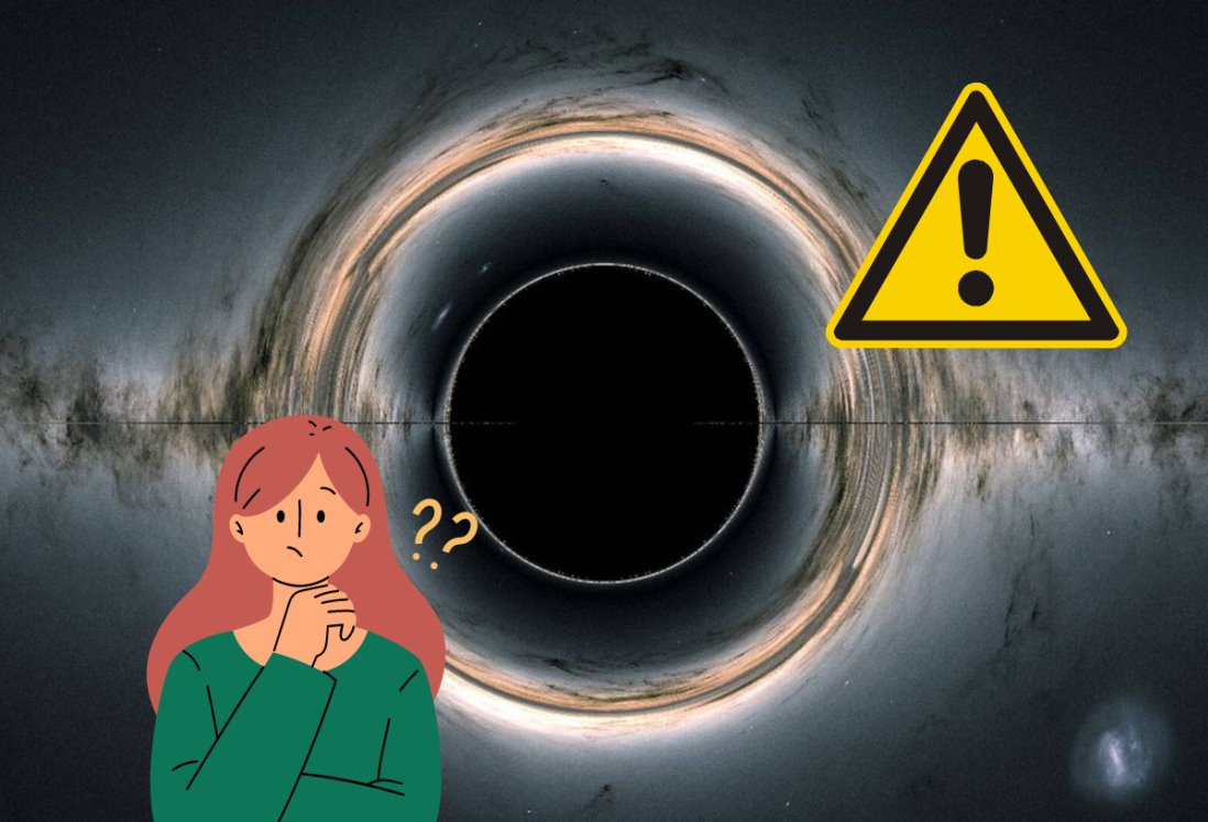 La NASA muestra cómo sería caer en un agujero negro | VIDEO