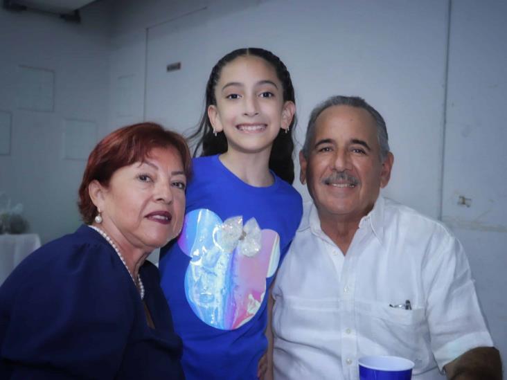 Emilia Rodríguez González es celebrada por sus 9 años de vida