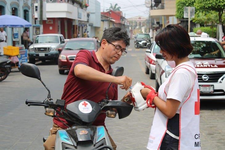 Cruz Roja de Misantla concluye colecta anual 2024