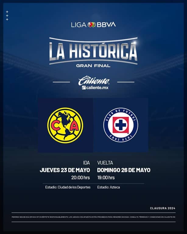 Final América vs Cruz Azul 2024: Conoce aquí dónde, cuándo y a qué hora verla