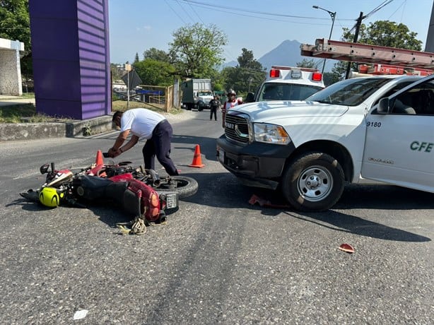 Accidentes en Orizaba dejan una persona lesionada