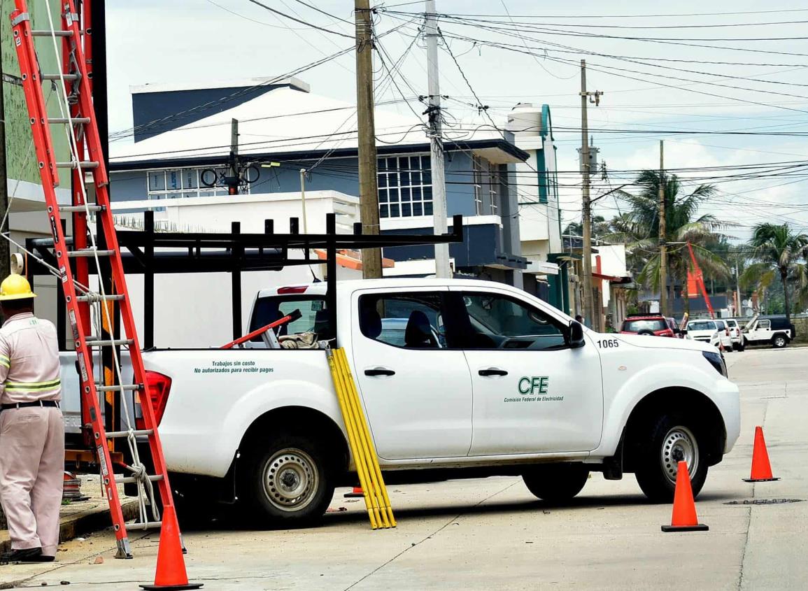 Tras fin de negociazo con arrendadora, llegan nuevas unidades de CFE a Coatzacoalcos