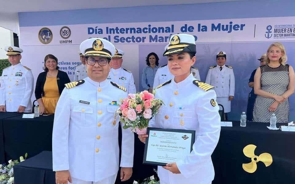 Yearim Hernández, la primera mujer al mando de un buque tanque es veracruzana