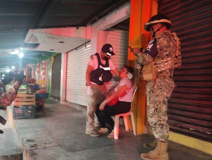 Delincuentes golpean y roban a ama de casa en Acayucan