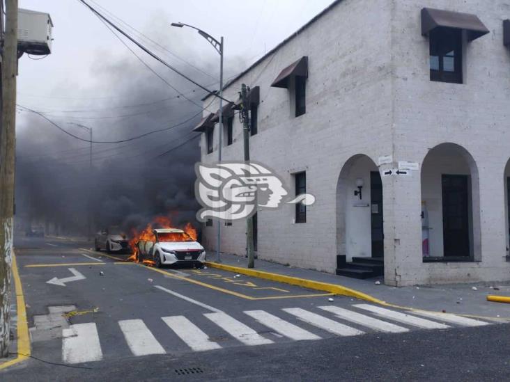 Ante conflicto por agua, violento enfrentamiento en Ixtaczoquitlán entre policía de Veracruz y ciudadanos (+VIDEO)