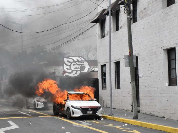 Ante conflicto por agua, violento enfrentamiento en Ixtaczoquitlán entre policía de Veracruz y ciudadanos (+VIDEO)