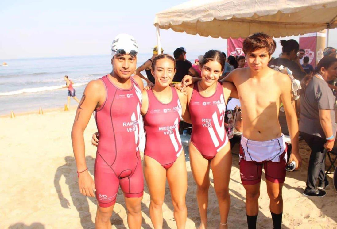 Listos jóvenes parta brillar en triatlón