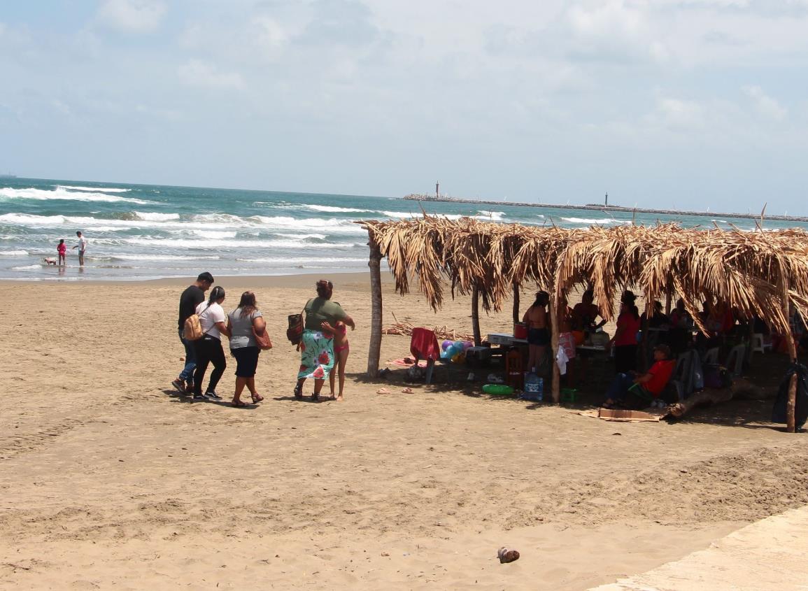 Así lucían las enramadas durante los años 70 en Coatzacoalcos