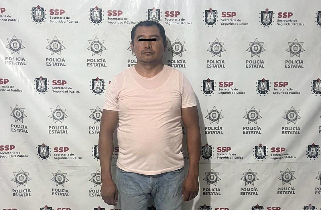 Cae taxista extorsionador en Coatzacoalcos; así lo sorprendió Fuerza Civil