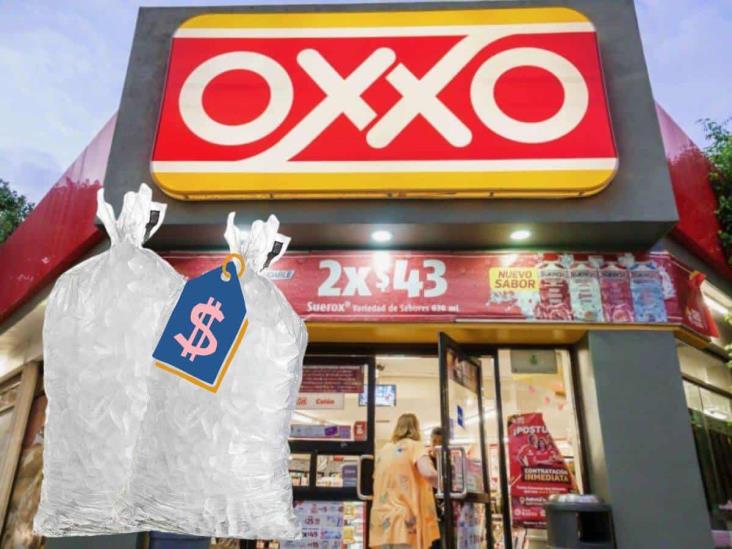 ¿Cuánto subió el precio del hielo en Oxxo por la ola de calor?