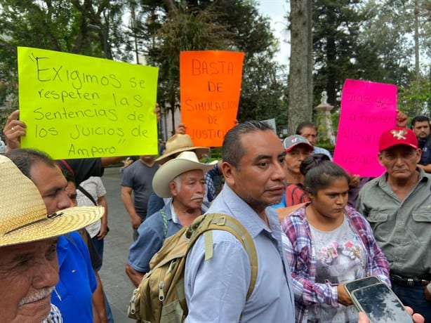Campesinos de Misantla exigen no más simulaciones de justicia