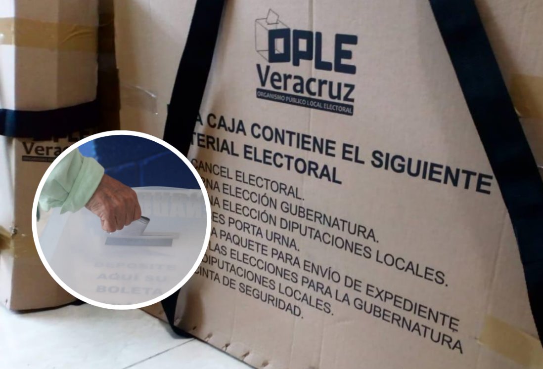 OPLE alista entrega de paquetería electoral en Veracruz