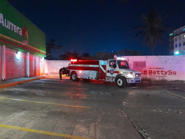 Incendio de pastizal atemoriza a vecinos de la colonia Ocho de Marzo en Boca del Río