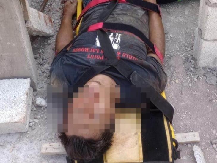 Hombre se electrocuta en Cosoleacaque tras realizar trabajos de construcción