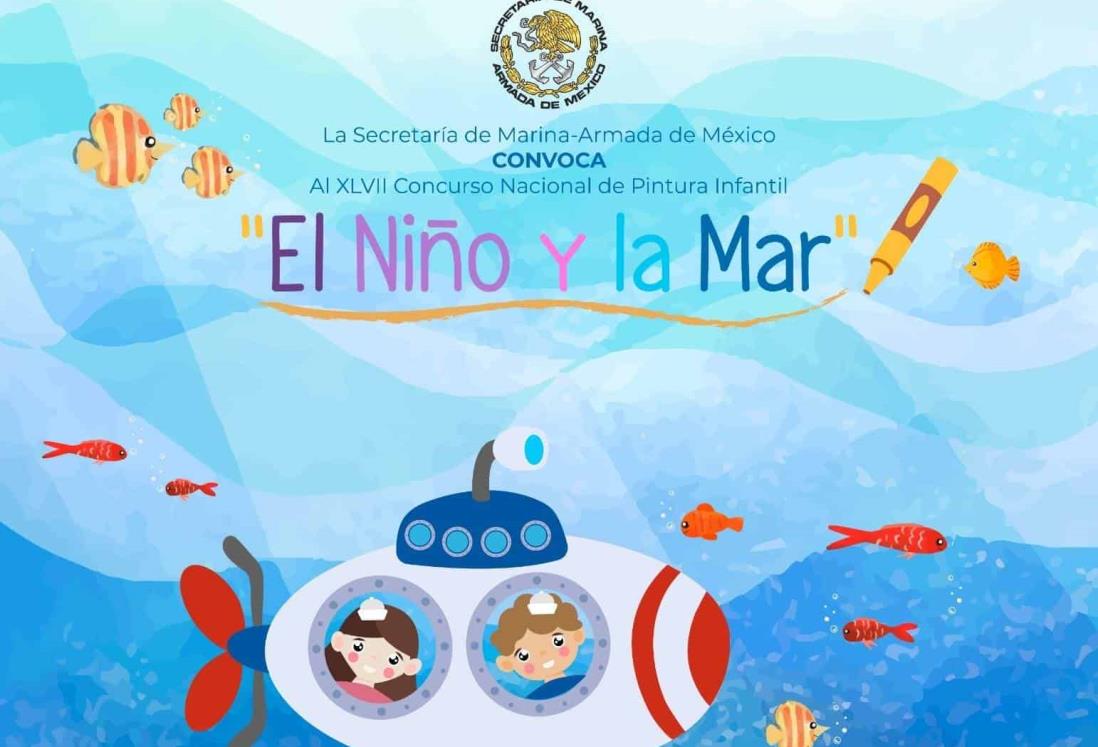 Marina invita a participar en el concurso nacional de pintura infantil El Niño y La Mar