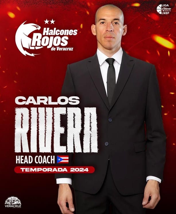Vuelve Carlos Rivera a los Halcones...pero como coach