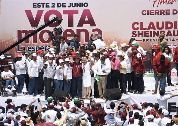 No les voy a fallar, promete Nahle al cerrar campaña en Xalapa