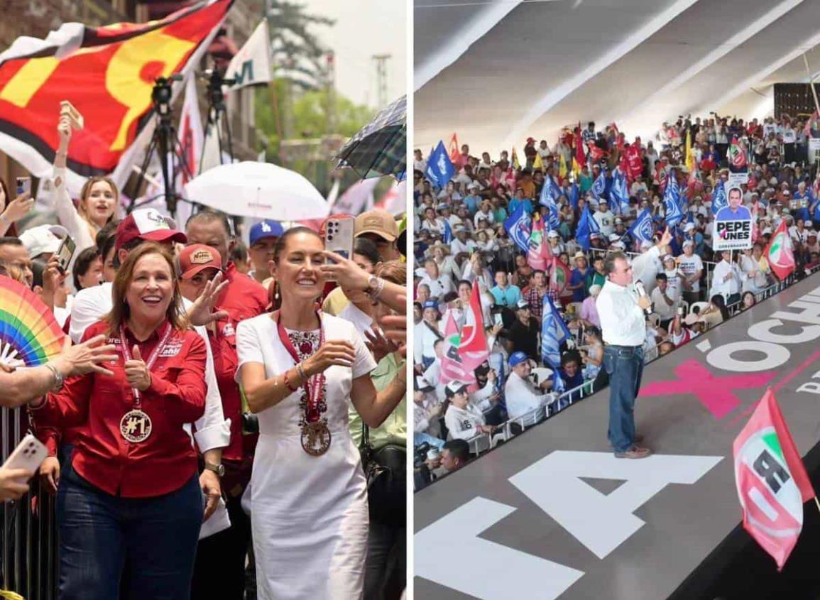 Así cierran las campañas en Veracruz