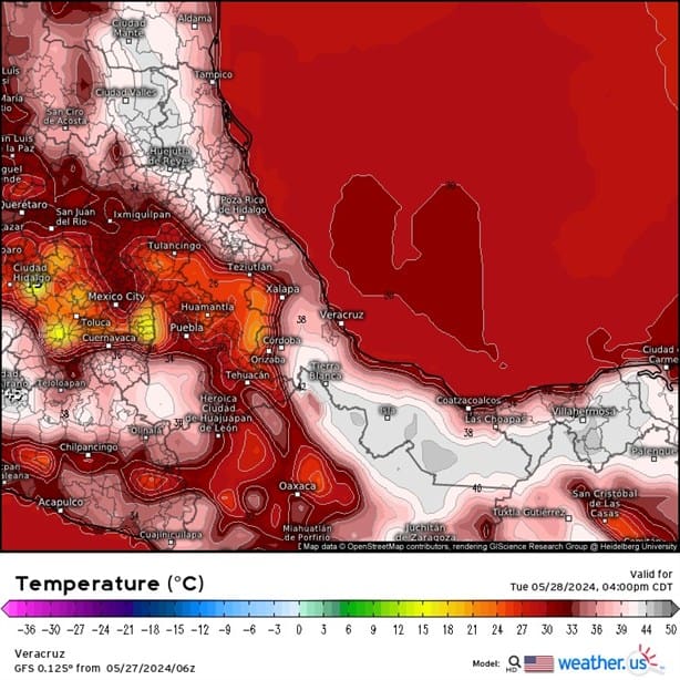 Así estará el clima en Veracruz este lunes 27 de mayo