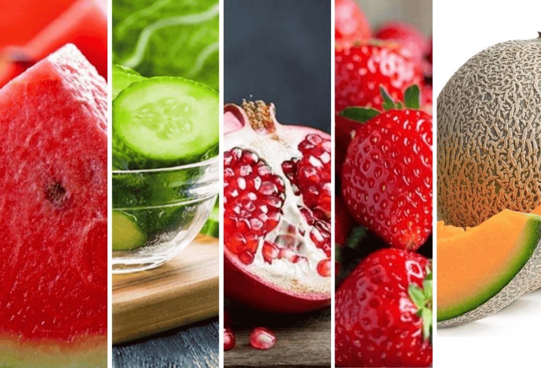 Estas son las cinco frutas que más ayudan a hidratar el cuerpo