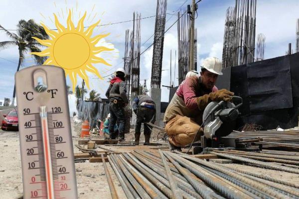 Constructores de Veracruz ajustan horarios por olas de calor
