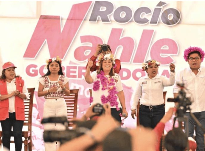Encuestas serias dan 30 puntos de ventaja a Rocío Nahle