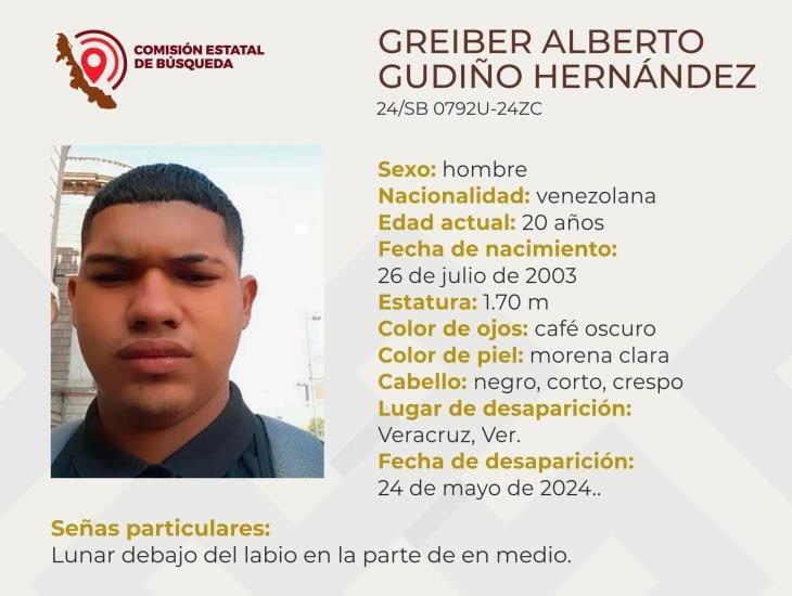 Familiares en Venezuela piden ayudar para localizar a Greiber, migrante que cayó de un tren en Veracruz