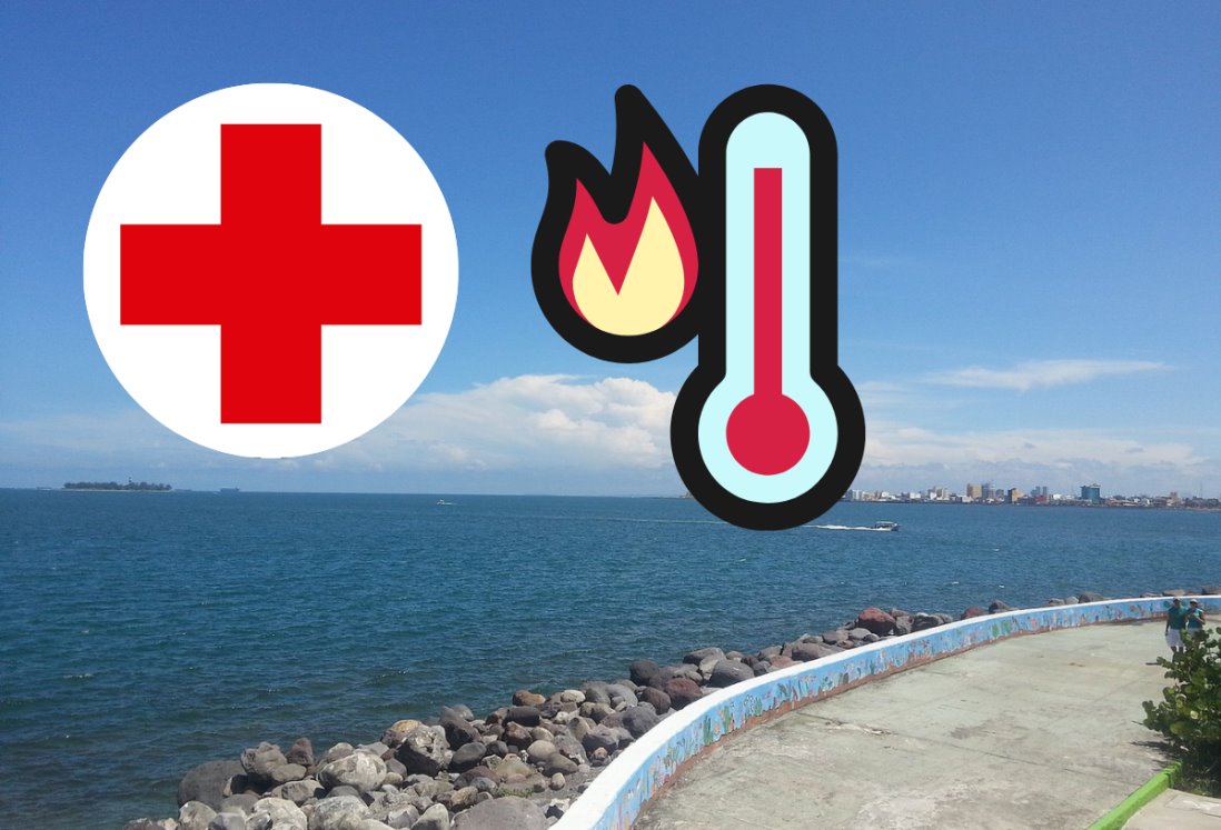 Joven de 21 años fallece por golpe de calor en Veracruz: Cruz Roja