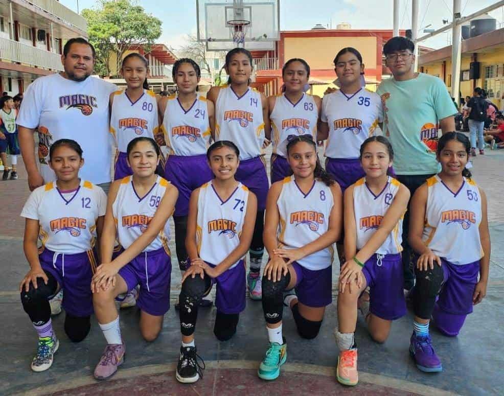 Logra Magic título en Festival Regional de Mini Basquet