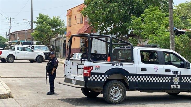 Fuerte operativo policiaco sorprende a habitantes de Cazones