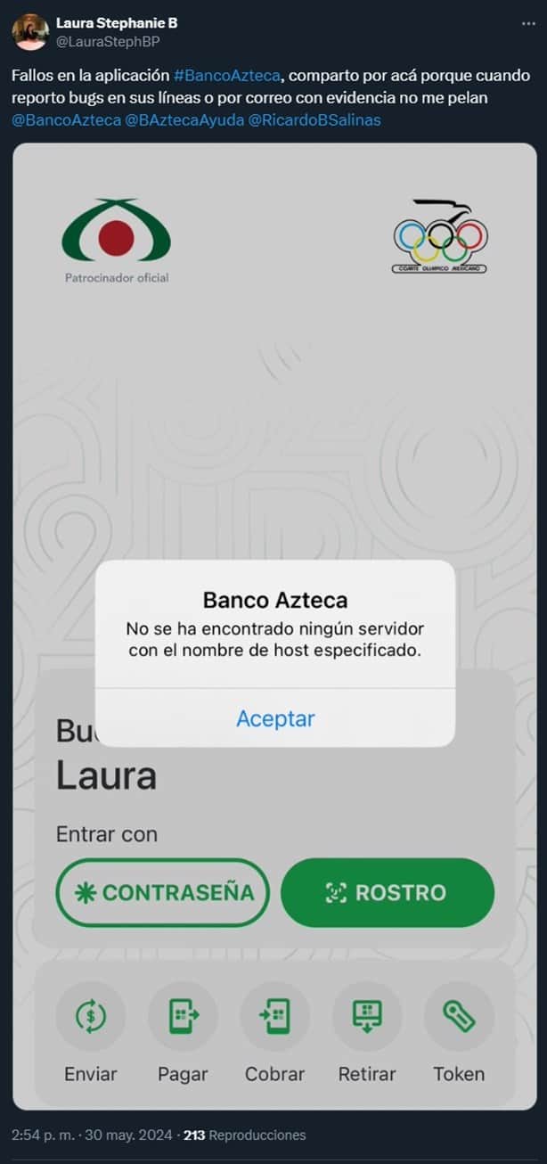 Reportan fallas en la app de Banco Azteca en plena quincena; ¡no es tu teléfono!