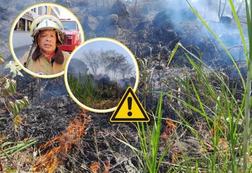 Hasta 10 incendios diarios se registran en Xalapa y alrededores; falta de agua perjudica ayuda 