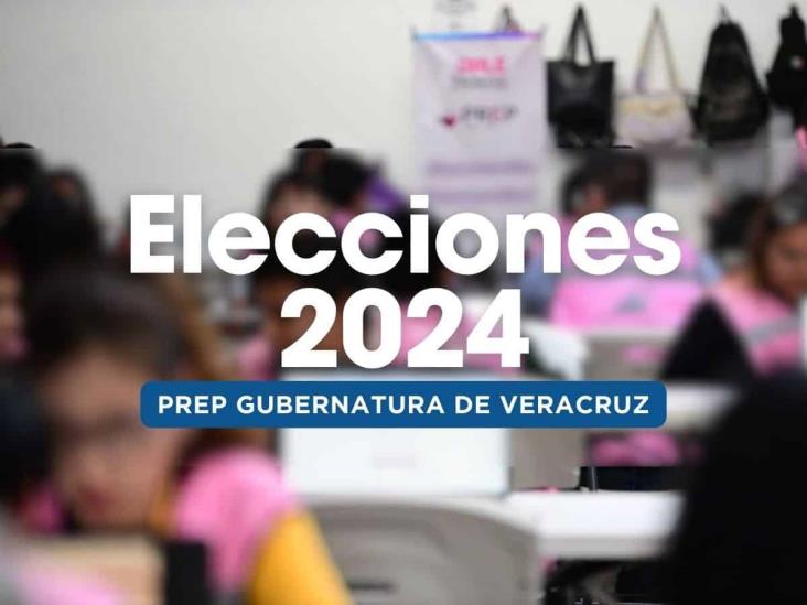 Elecciones 2024: EN VIVO Sigue aquí el PREP de la elección para la gubernatura de Veracruz